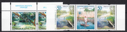 Yugoslavia , Serbia And Montenegro 2003 Nature Protection Mi#3129-3130 Mint Never Hinged Pairs - Unused Stamps