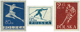 61547 MNH POLONIA 1953 DEPORTES DE INVIERNO - Ohne Zuordnung