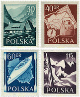 61562 MNH POLONIA 1956 DEPORTES DE MONTAÑA - Ohne Zuordnung