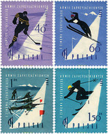 61577 MNH POLONIA 1961 1 SPARTAKIADAS DE INVIERNO DE LAS FUERZAS ARMADAS - Zonder Classificatie