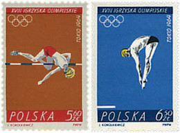 228900 MNH POLONIA 1964 18 JUEGOS OLIMPICOS VERANO TOKIO 1964 - Non Classés