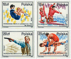 61721 MNH POLONIA 1987 OLYMPHILEX 87. EXPOSICION INTERNACIONAL DE FILATELICA OLIMPICA - Ohne Zuordnung