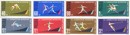 13650 MNH POLONIA 1962 7 CAMPEONATOS DE EUROPA DE ATLETISMO EN BELGRADO - Ohne Zuordnung