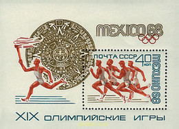 63195 MNH UNION SOVIETICA 1968 19 JUEGOS OLIMPICOS VERANO MEXICO 1968 - Sammlungen