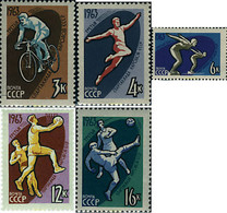 63046 MNH UNION SOVIETICA 1963 3 SPARTAKIADAS DEL PUEBLO SOVIETICO - Sammlungen