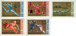 63198 MNH UNION SOVIETICA 1968 19 JUEGOS OLIMPICOS VERANO MEXICO 1968 - Sammlungen