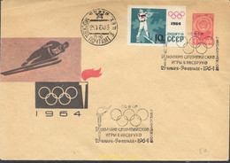 253015 USED UNION SOVIETICA 1964 9 JUEGOS OLIMPICOS DE INVIERNO. INNSBRUCK 1964 - Collezioni