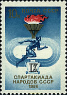 63499 MNH UNION SOVIETICA 1986 9 SPARTAKIADAS - Collezioni