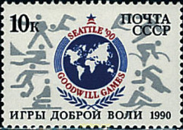 63549 MNH UNION SOVIETICA 1990 JUEGOS DE LA AMISTAD - Sammlungen