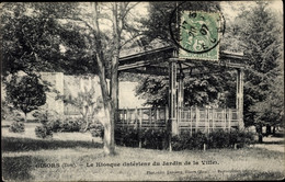 CPA Gisors Eure, Le Kiosque, Jardin De La Ville - Other & Unclassified