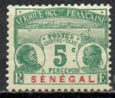 SENEGAL 1906 * - Timbres-taxe