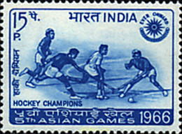 26612 MNH INDIA 1966 5 JUEGOS ASIATICOS EN BANGKOK. - Unused Stamps
