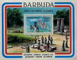 47211 MNH BARBUDA 1984 23 JUEGOS OLIMPICOS VERANO LOS ANGELES 1984 - Autres & Non Classés