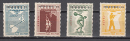 Peru 1956,4V In Set, Olympic Games Melbourne,MNH/Postfris(A4531) - Summer 1956: Melbourne