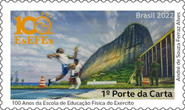 BRAZIL #17/2022  - Centennial Of The Army Physical Education School - 2022 - Ungebraucht