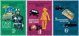 43509 MNH UNION SOVIETICA 1979 SEGURIDAD VIAL - Collections