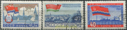 688779 USED UNION SOVIETICA 1960 CAPITALES DE LAS REPUBLICAS BALTICAS - Collezioni