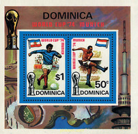 54263 MNH DOMINICA 1974 COPA DEL MUNDO DE FUTBOL. ALEMANIA-74 - Autres & Non Classés