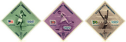 316834 MNH DOMINICANA 1957 16 JUEGOS OLIMPICOS VERANO MELBOURNE 1956 - Estate 1956: Melbourne