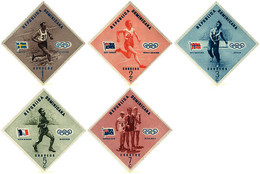 625280 MNH DOMINICANA 1957 16 JUEGOS OLIMPICOS VERANO MELBOURNE 1956 - Autres & Non Classés