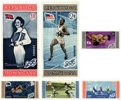 620792 MNH DOMINICANA 1958 26 JUEGOS OLIMPICOS VERANO ATLANTA 1996 - CENTENARIO DE LOS JUEGOS OLIMPICOS - Autres & Non Classés