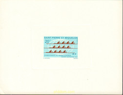 573717 MNH SAN PEDRO Y MIQUELON 1970 CAMPEONATOS DEL MUNDO DE REMO - Usados