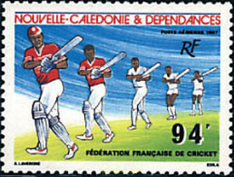 44528 MNH NUEVA CALEDONIA 1987 FEDERACION FRANCESA DE CRICKET - Used Stamps