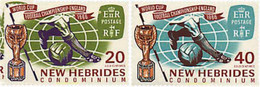 584602 MNH NUEVAS HEBRIDAS 1966 COPA DEL MUNDO DE FUTBOL. INGLATERRA-66 - Collections, Lots & Séries