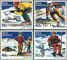 44666 MNH NUEVA ZELANDA 1984 ESTACIONES DE ESQUI - Variétés Et Curiosités