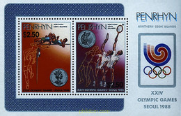 55110 MNH PENRHYN 1988 24 JUEGOS OLIMPICOS VERANO SEUL 1988 - Penrhyn