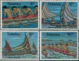 45589 MNH TOKELAU 1978 CARRERA DE CANOAS - Tokelau