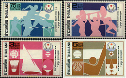 53006 MNH TAILANDIA 1978 8 JUEGOS ASIATICOS - Badminton