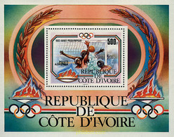 49607 MNH COSTA DE MARFIL 1983 23 JUEGOS OLIMPICOS VERANO LOS ANGELES 1984 - Water-Polo