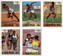 27556 MNH LIBERIA 1984 23 JUEGOS OLIMPICOS VERANO LOS ANGELES 1984 - Sommer 1936: Berlin