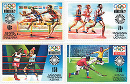 38911 MNH ESTE AFRICANO 1972 20 JUEGOS OLIMPICOS VERANO MUNICH 1972 - Hockey (Veld)