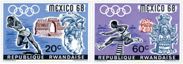 615124 MNH RUANDA 1968 19 JUEGOS OLIMPICOS VERANO MEXICO 1968 - 1962-1969