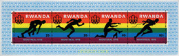 56522 MNH RUANDA 1976 21 JUEGOS OLIMPICOS VERANO MONTREAL 1976 - 1970-1979