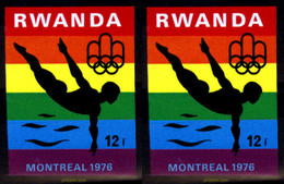 222016 MNH RUANDA 1976 21 JUEGOS OLIMPICOS VERANO MONTREAL 1976 - 1970-1979