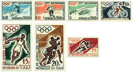 73073 MNH TOGO 1960 17 JUEGOS OLIMPICOS VERANO ROMA 1960. - 8 JUEGOS OLIMPICOS INVIERNO SQUAW VALLEY 1960 - Invierno 1960: Squaw Valley