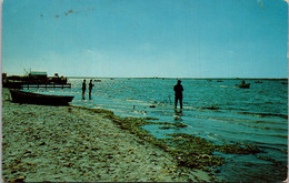 New York Long Island Hampton Bays View Of Shinnecock Bay Fishing Scene - Long Island