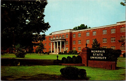 Tennessee Memphis Campus Entrance And Mynders Hall West Dormitory Memphis State University - Memphis