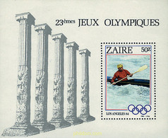 247124 MNH ZAIRE 1984 23 JUEGOS OLIMPICOS VERANO LOS ANGELES 1984 - 1980-1989