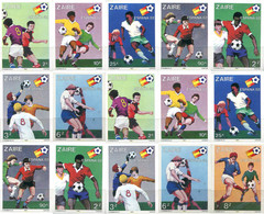 21253 MNH ZAIRE 1981 COPA DEL MUNDO DE FUTBOL. ESPAÑA-82 - 1980-1989