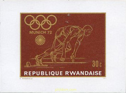 221631 MNH RUANDA 1971 20 JUEGOS OLIMPICOS VERANO MUNICH 1972 - 1970-1979