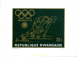 221633 MNH RUANDA 1971 20 JUEGOS OLIMPICOS VERANO MUNICH 1972 - 1970-1979