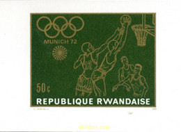 221643 MNH RUANDA 1971 20 JUEGOS OLIMPICOS VERANO MUNICH 1972 - 1970-1979