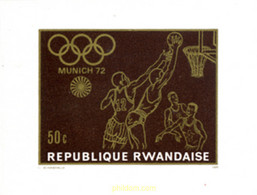 221646 MNH RUANDA 1971 20 JUEGOS OLIMPICOS VERANO MUNICH 1972 - 1970-1979