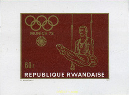 221677 MNH RUANDA 1971 20 JUEGOS OLIMPICOS VERANO MUNICH 1972 - 1970-1979