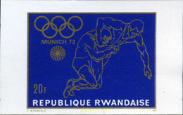 221689 MNH RUANDA 1971 20 JUEGOS OLIMPICOS VERANO MUNICH 1972 - 1970-1979