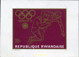 221692 MNH RUANDA 1971 20 JUEGOS OLIMPICOS VERANO MUNICH 1972 - 1970-1979